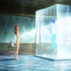 What every young woman’s bathroom needs - dead wet anime boy ice sculpture
